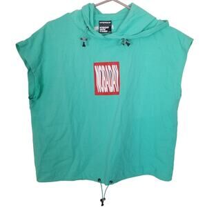 Outerwear By Never Been Done Womens NOBADAY Snowboards Hoodie S  Boxy Pullover